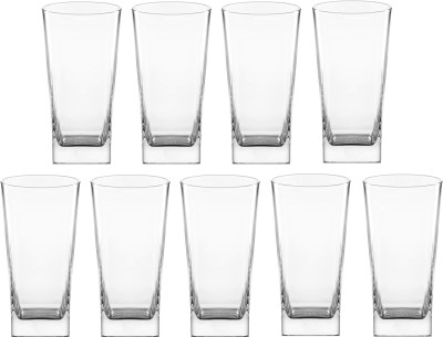 Somil (Pack of 9) Multipurpose Drinking Glass -B590 Glass Set Water/Juice Glass(350 ml, Glass, Clear)