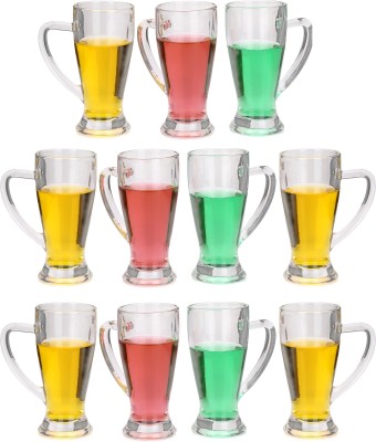 Somil (Pack of 11) Multipurpose Drinking Glass -B389 Glass Set Water/Juice Glass(250 ml, Glass, Clear)