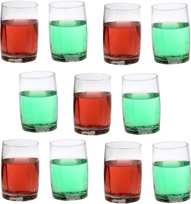 AFAST (Pack of 11) E_GGlass- AQ11 Glass Set Water/Juice Glass(240 ml, Glass, Clear)