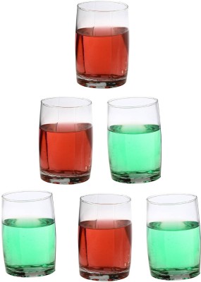 AFAST (Pack of 6) E_GGlass- AQ6 Glass Set Water/Juice Glass(240 ml, Glass, Clear)