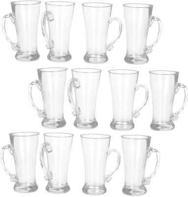 Somil (Pack of 12) Multipurpose Drinking Glass -B234 Glass Set Water/Juice Glass(250 ml, Glass, Clear)