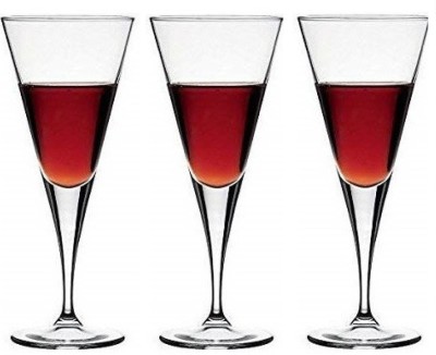 Somil (Pack of 3) Multipurpose Drinking Glass -B1149 Glass Set Wine Glass(150 ml, Glass, Clear)