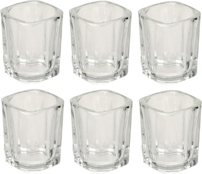 Somil (Pack of 6) Multipurpose Drinking Glass -B840 Glass Set Shot Glass(50 ml, Glass, Clear)