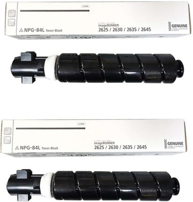 FINEJET NPG-84 Toner Cartridge Compatible for Canon imageRUNNER IR2625, IR2630, IR2635, IR2645(PACK OF 2) Black - Twin Pack Ink Cartridge