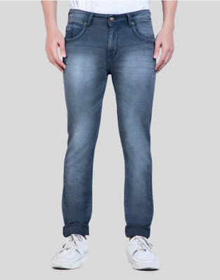Hasasi Denim Regular Men Grey Jeans