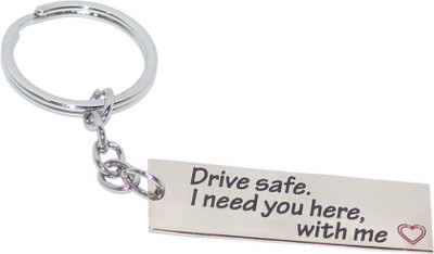 Aura Imported Drive Safe Keyring For Boys Husband Father Men Women Kycn2672 Key Chain