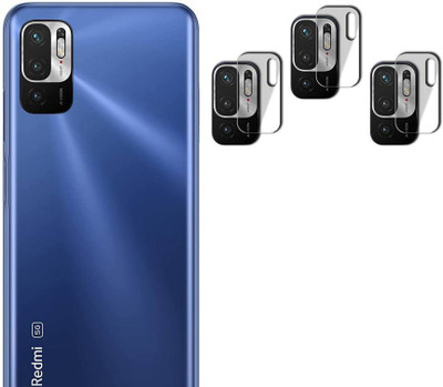 XAZE Back Camera Lens Glass Protector for REDMI NOTE 10T 5G(Pack of: 3)