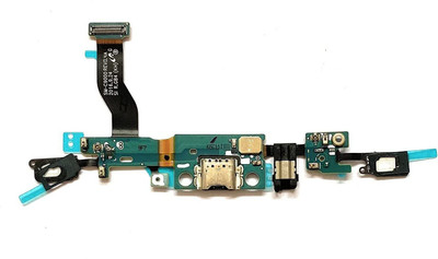 Shinzo Charging Port Board Mic Flex Cable with Headphone Jack Compatible for Samsung Galaxy C9 Pro (SM-C9000) OG - Charging PCB Complete Flex