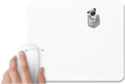 UDNAG ZPOD-CERO-0000006-MPAD Non Slip Base Mousepad(White)