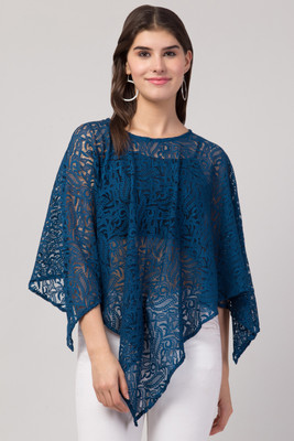 ADDICTED ATTIRE Net Poncho