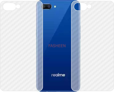 Fasheen Back Screen Guard for Realme C1(Pack of 2)