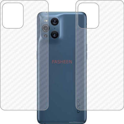 Fasheen Back Screen Guard for OPPO FIND X3(Pack of 2)