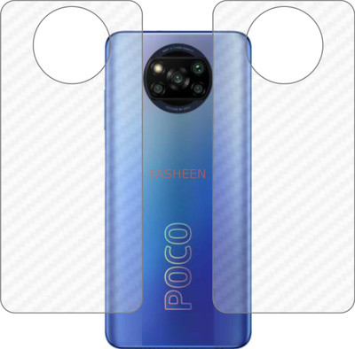 Fasheen Back Screen Guard for POCO X3 PRO(Pack of 2)