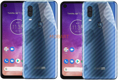 MOBART Back Screen Guard for Motorola One Vision(Pack of 2)