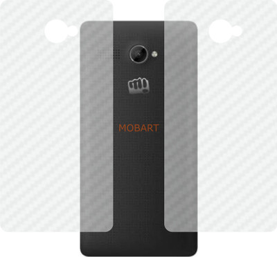 MOBART Back Screen Guard for MICROMAX BOLT Q381(Pack of 2)