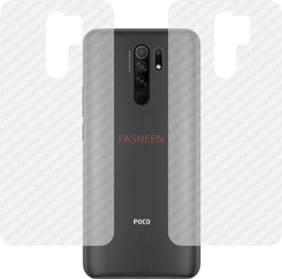Fasheen Back Screen Guard for MI POCO M2(Pack of 2)