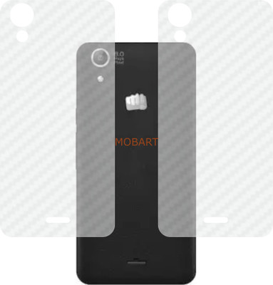 MOBART Back Screen Guard for MICROMAX CANVAS NITRO E455(Pack of 2)