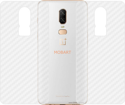 MOBART Back Screen Guard for OnePlus 6(Pack of 2)