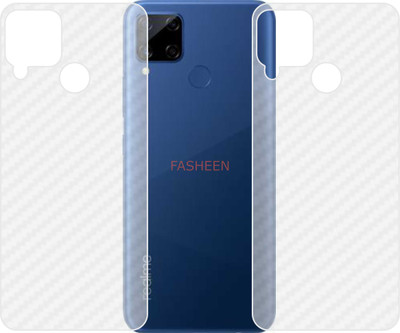 Fasheen Back Screen Guard for REALME C15(Pack of 2)