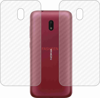 Fasheen Back Screen Guard for Nokia C2(Pack of 2)