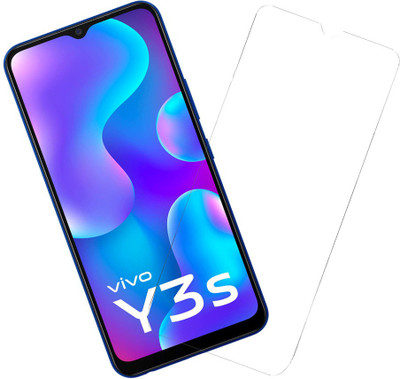 SHREESHA Tempered Glass Guard for Vivo Y3s(Pack of 1)