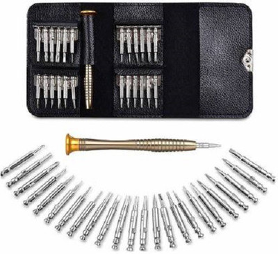 InfiZone 25 in 1 Interchangeable Multipurpose Precision Mini Screwdriver Set Magnetic Slot Wrench Bits Repair Tools Kit Set Combination Screwdriver Set for Home Appliances Laptop Mobile Computer etc. Standard Screwdriver Set (Pack of 25) Standard Screwdriver Set(Pack of 25) InfiZone 25 in 1 Interchangeable Multipurpose Precision Mini Screwdriver Set Magnetic Slot Wrench Bits Repair Tools Kit Set Combination Screwdriver Set for Home Appliances Laptop Mobile Computer etc. Standard Screwdriver Set (Pack of 25) Standard Screwdriver Set(Pack of 25)