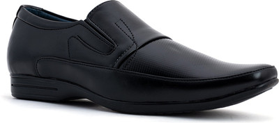 Khadim's Embossing Slip On For Men(Black , 7)