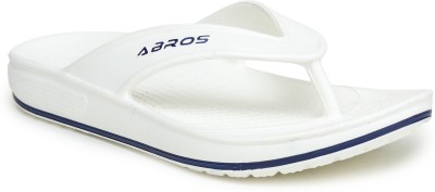 Abros Men Slippers(Off White , 8)