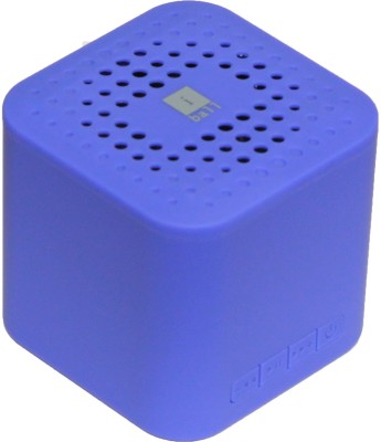 iball Musi Cube X1 3 W Bluetooth Speaker(Coral Blue, Stereo Channel)
