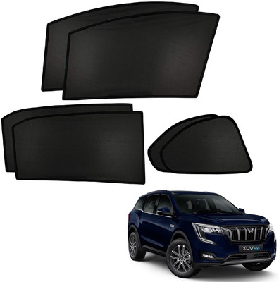 AuTO ADDiCT Side Window Sun Shade For Mahindra XUV 700(Black)