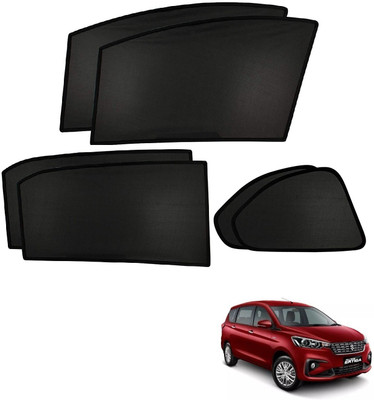 AuTO ADDiCT Side Window Sun Shade For Maruti Suzuki Ertiga(Black)