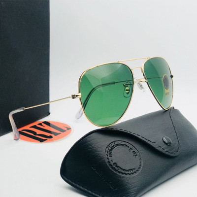 CART2DEAL Aviator Sunglasses(For Men & Women, Green)