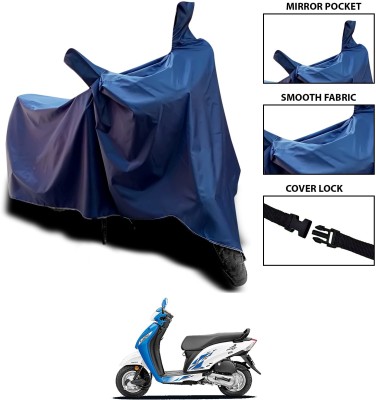 KEDIT Two Wheeler Cover for Universal For Bike(Activa i, Blue)