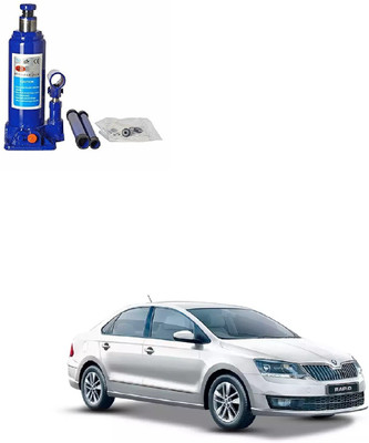 AuTO ADDiCT 3 TON HYDRAULIC BOTTLE JACK FOR SKODA RAPID Vehicle Jack(3000 kg)