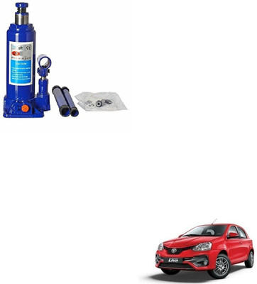 AuTO ADDiCT 3 TON HYDRAULIC BOTTLE JACK FOR TOYOTA ETIOS LIVA Vehicle Jack(3000 kg)