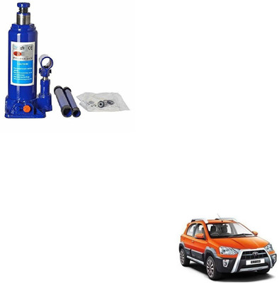 AuTO ADDiCT 3 TON HYDRAULIC BOTTLE JACK FOR TOYOTA ETIOS CROSS Vehicle Jack(3000 kg)
