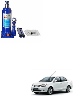 AuTO ADDiCT 3 TON HYDRAULIC BOTTLE JACK FOR TOYOTA ETIOS Vehicle Jack(3000 kg)