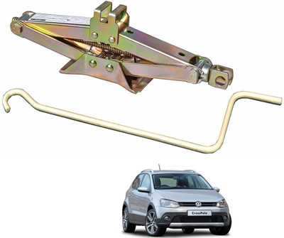 AuTO ADDiCT Manual Scissor car Jack For Volkswagen Polo Cross Vehicle Jack(1000 kg)