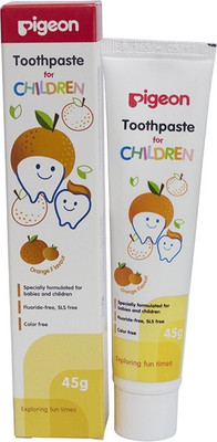 Pigeon CHILDREN TOOTHPASTE ORANGE Toothpaste(45 g)