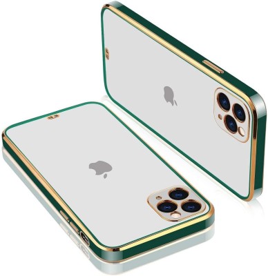 Wellchoice Back Cover for Apple iPhone 13 Pro Max(Gold, Grip Case, Silicon, Pack of: 1)