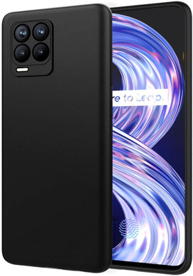 Phone Care Back Cover for Realme 8 Pro(Black, Grip Case, Pack of: 1)