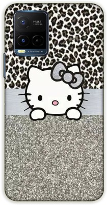 iprinto Back Cover for Vivo Y21,V2111, Vivo Y33s,V2109 Hello Kitty Back Cover(White, Flexible, Silicon, Pack of: 1)