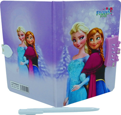 dishvy Barbie Regular Diary unruled 200 Pages(Pink)