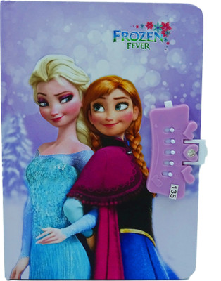 Johnnie Boy frozen sister A5 Diary bind 200 Pages(Multicolor)