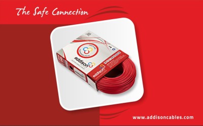 Addison FR Insulated House Wire ISI 1.5 sq/mm Red 90 m Wire(Red & Black)