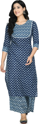AnjuShree Choice Women Kurta Palazzo Set