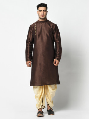 DEYANN Men Kurta Dhoti Pant Set