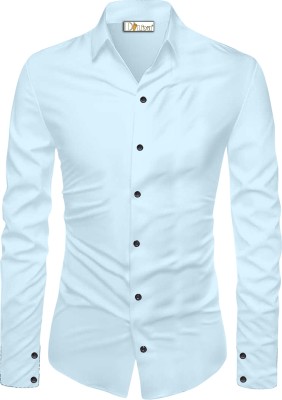 D'LIYA FASHION & FABRICS Cotton Linen Blend Solid Shirt Fabric(Unstitched)