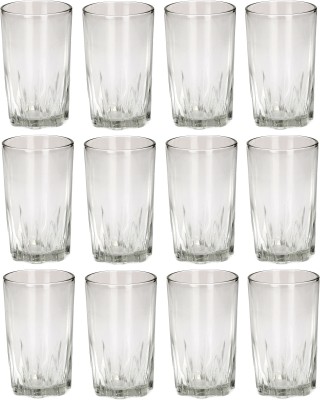 AFAST (Pack of 12) E_GGlass- H12 Glass Set Water/Juice Glass(200 ml, Glass, Clear)