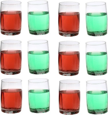 AFAST (Pack of 12) E_GGlass- AQ12 Glass Set Water/Juice Glass(240 ml, Glass, Clear)